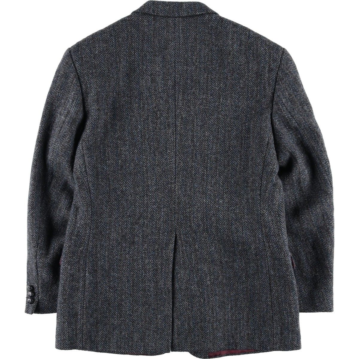 古着 MOORES Harris Tweed ハリスツイード ヘリンボーン ウール
