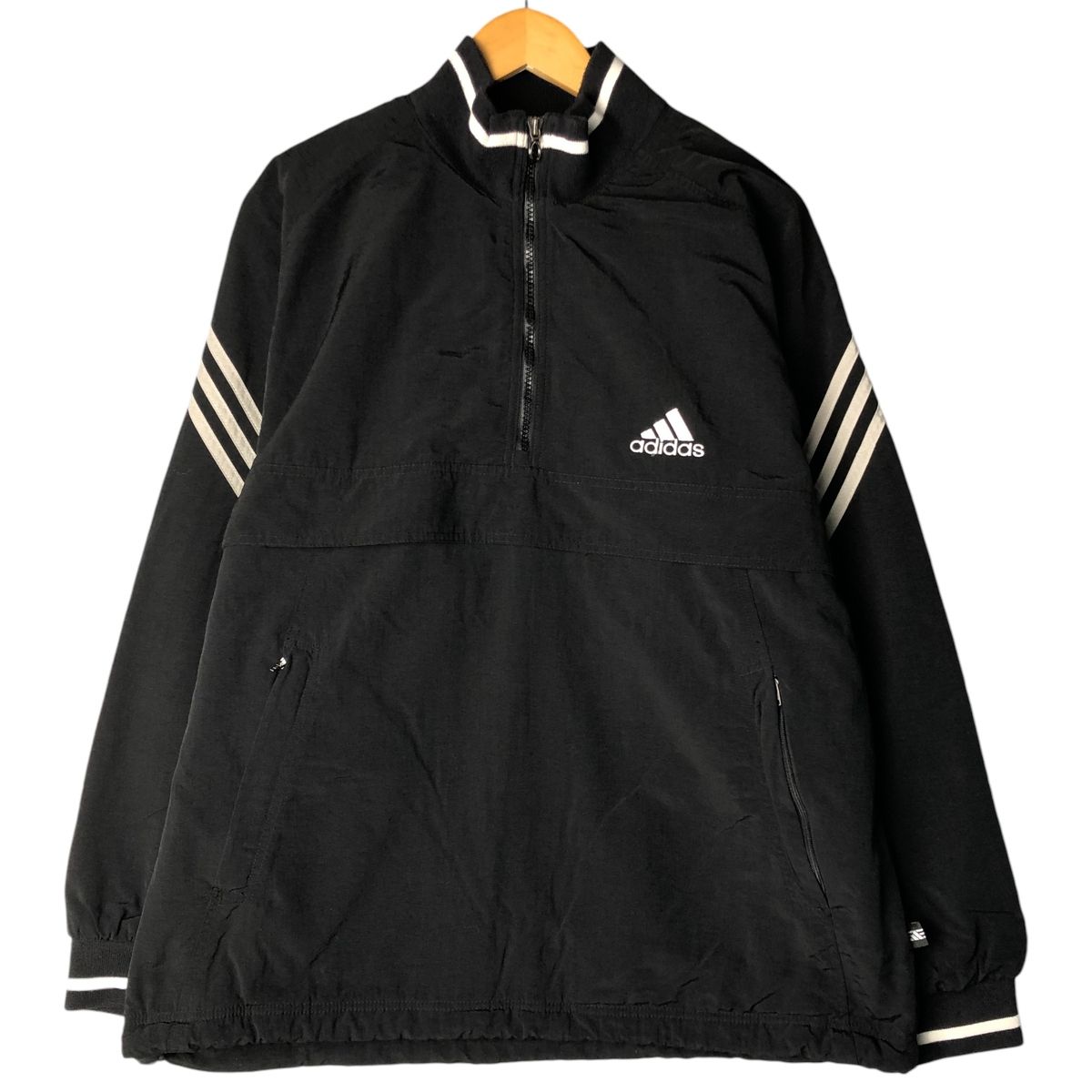 古着 00年代 ナイキ NIKE プルオーバー ハーフジップ 中綿ジャケット パファージャケット メンズM相当|eaa 599778