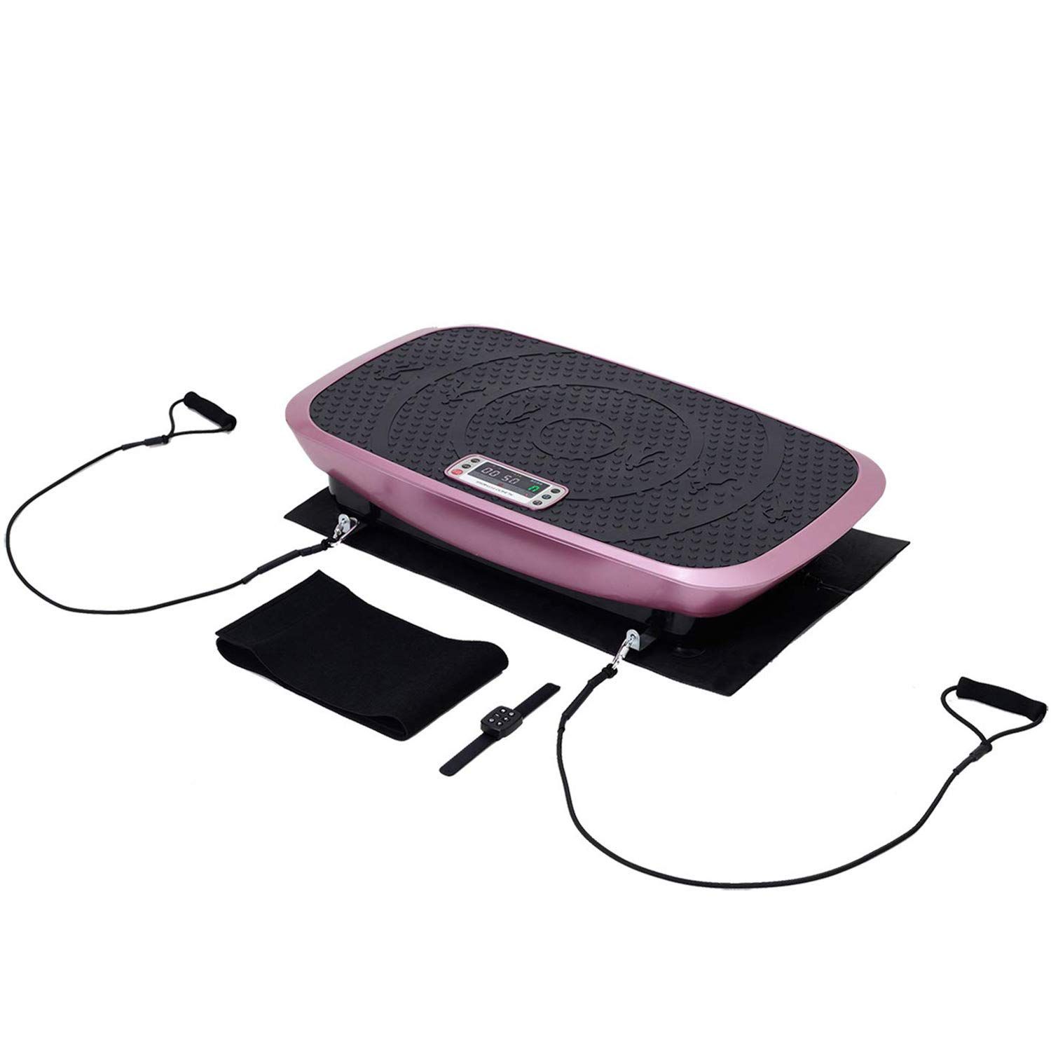 アルインコ ALINCO プログラム 2 D|4 D 振動マシン ンスウェーブ 床保護マット エクササイズバンド リモコン付き フィットネスマシン