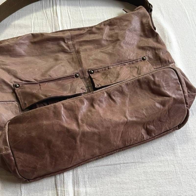 希少 00s 当時物 archive ZER ゼットイーアール 本革 リアルブラウン