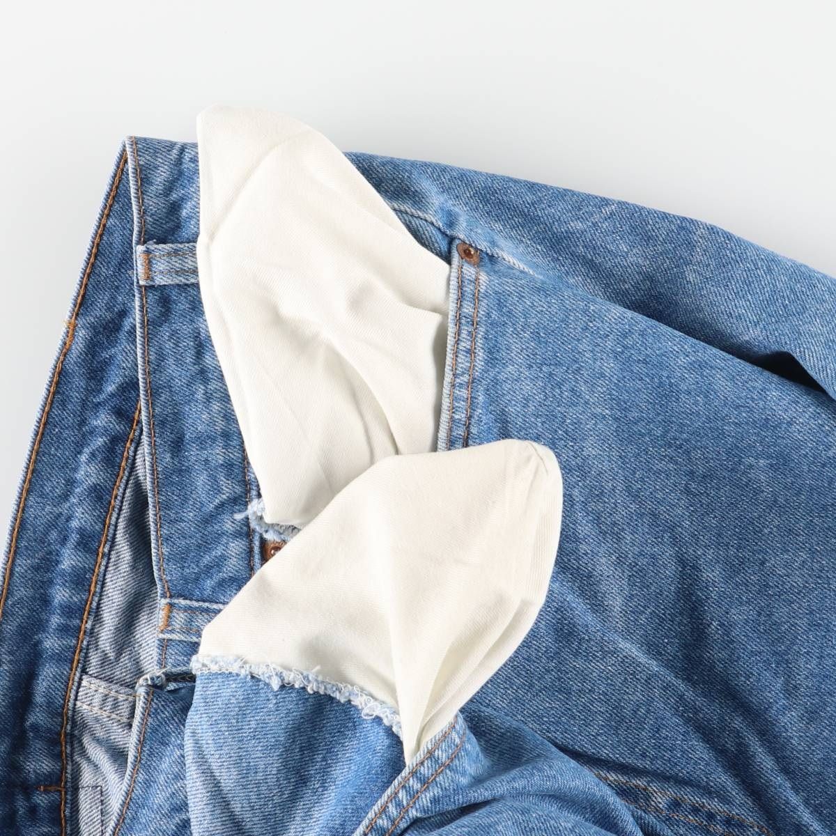 テーパードデニムパンツ メンズw