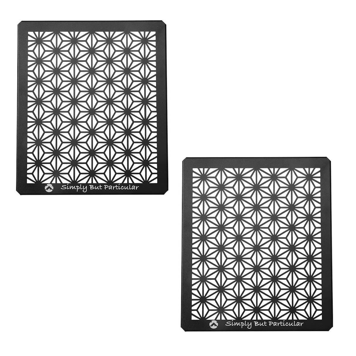 キャンピングムーン CAMPING MOON フィールドラック 用 ハーフ 天板 アルミ天板 麻の葉 ブラック 黒ギア T 2309 C