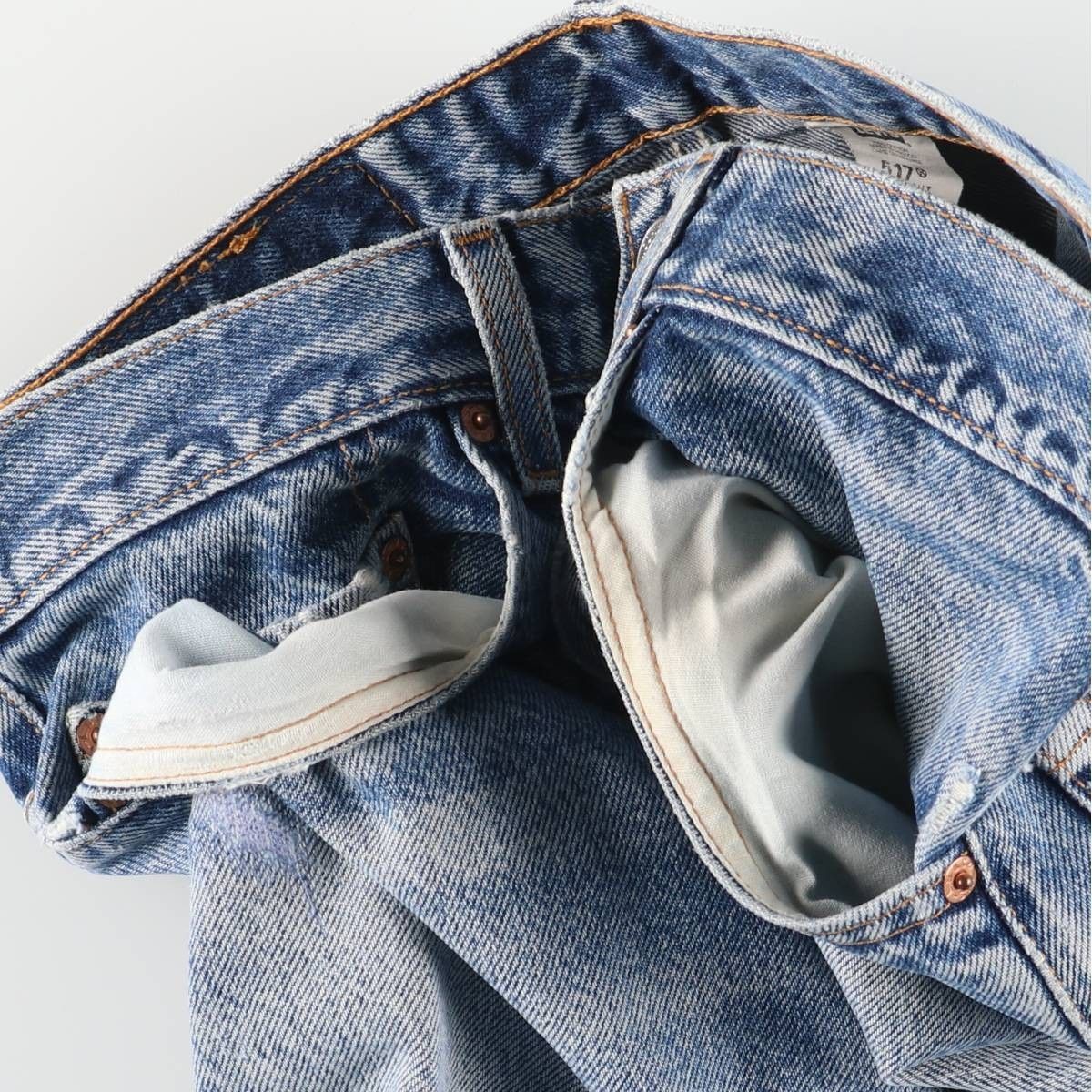 CUT ブーツカットデニムパンツ