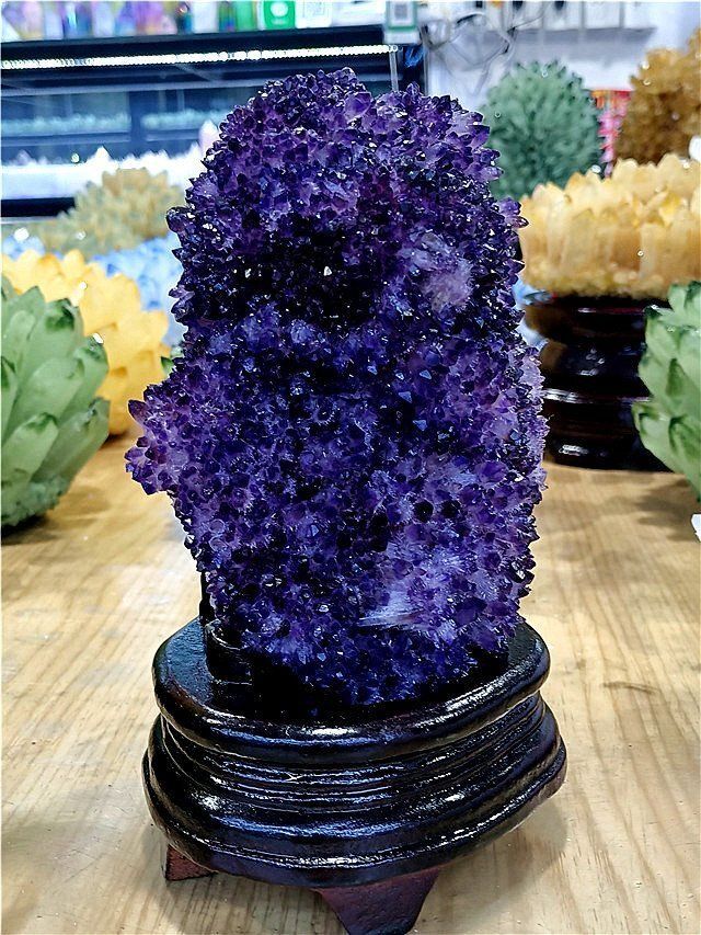 超 アメジストクラスターB0107 E319 474C