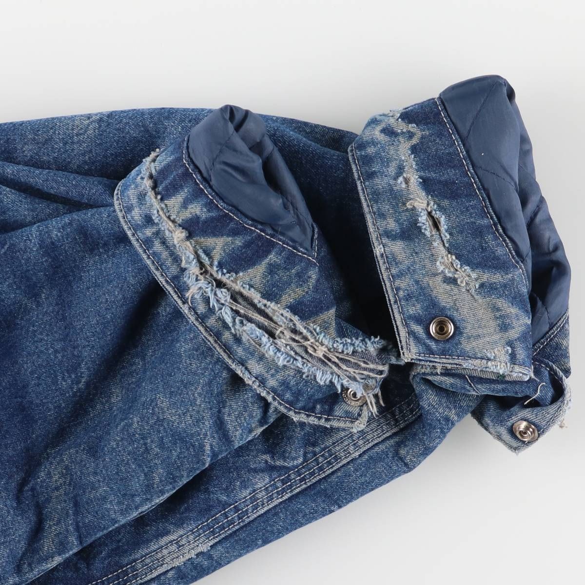 古着 70~80年代 オシュコシュ Osh kosh 中綿入り デニムワーク