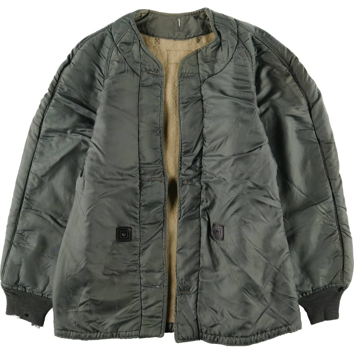 古着 民間品 ALBERT TURNER ミリタリー ライナージャケット メンズM相当 ヴィンテージ|eaa 560396