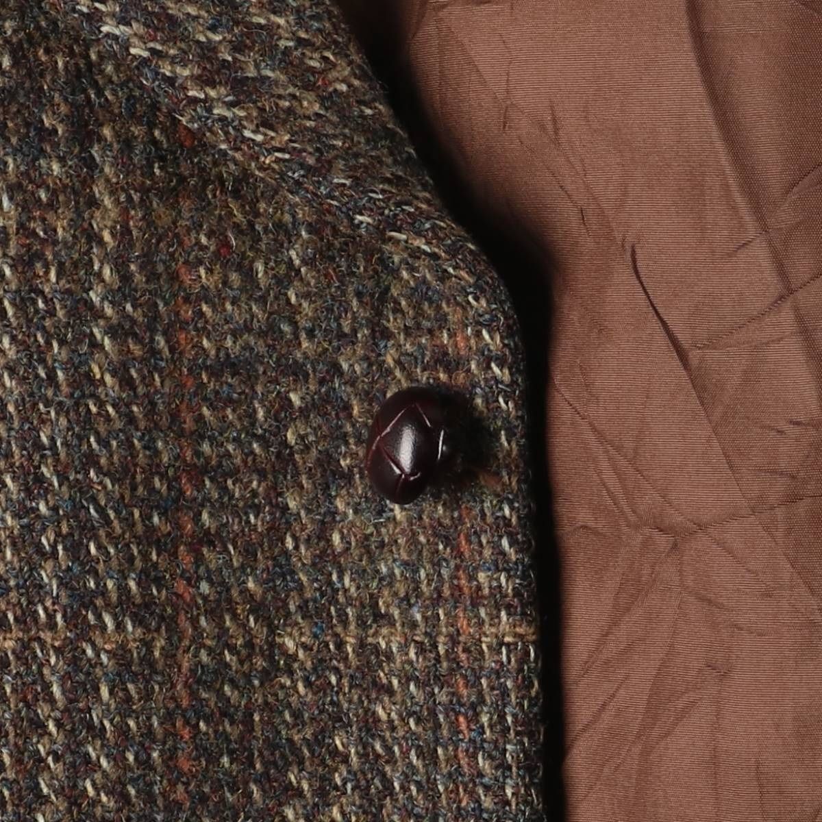古着 60年代 Dunn&Co Harris Tweed ハリスツイード チェック柄 ウール