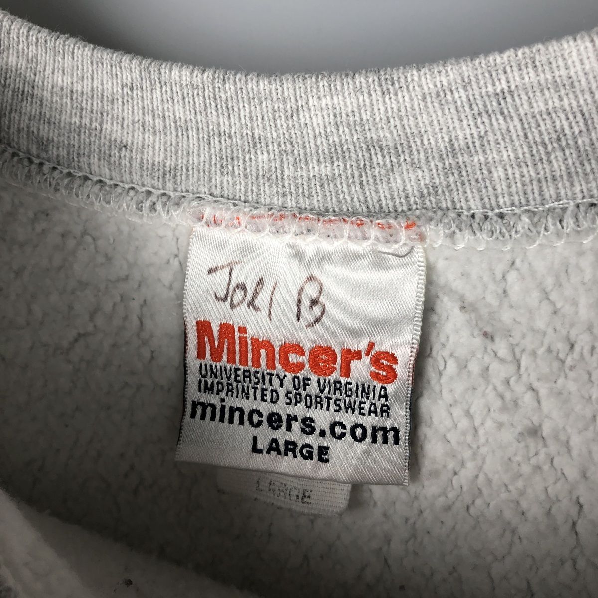 Mincers カレッジスウェットシャツ