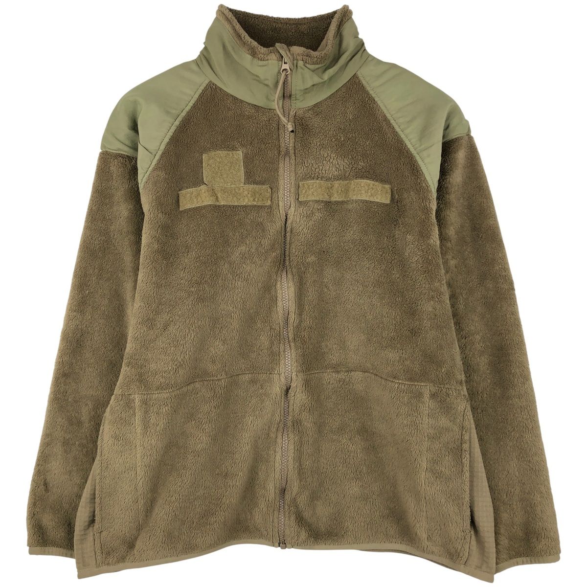 古着 米軍実品 ミリタリー フリースジャケット LARGE-REGULAR メンズL相当|eaa 599925