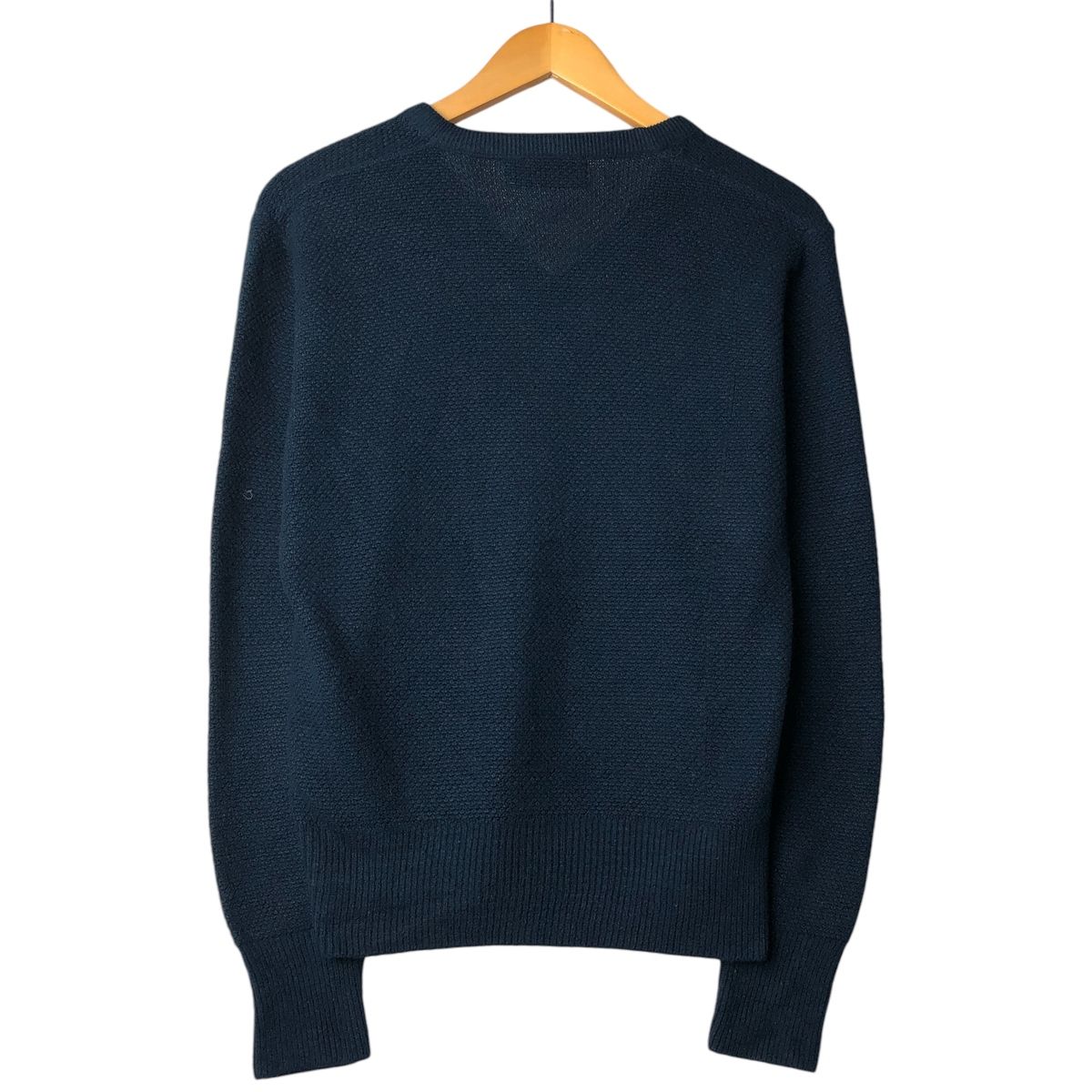 古着 クリスチャンディオール Christian Dior Vネック アクリルニットセーター レディースS相当|eaa 605733