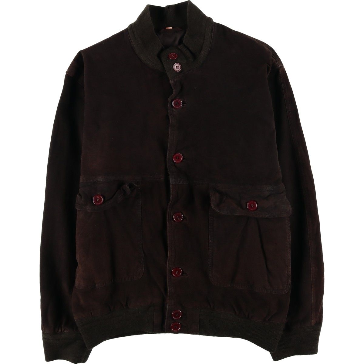 古着 Charles Barkley バルスタージャケット スエードレザーブルゾン メンズM相当 ヴィンテージ|eaa 598259