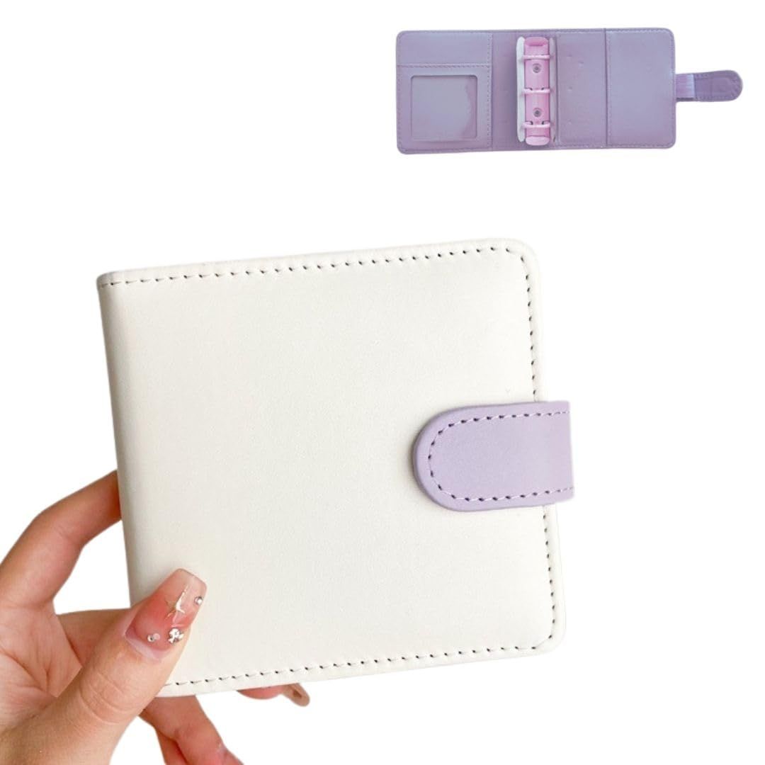 新品 【LINAXYZ】バインダー 3穴 ミニ トレカ コレクトブック カード