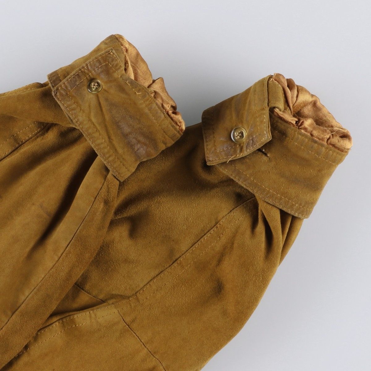 スエードレザーブルゾン メンズL相当