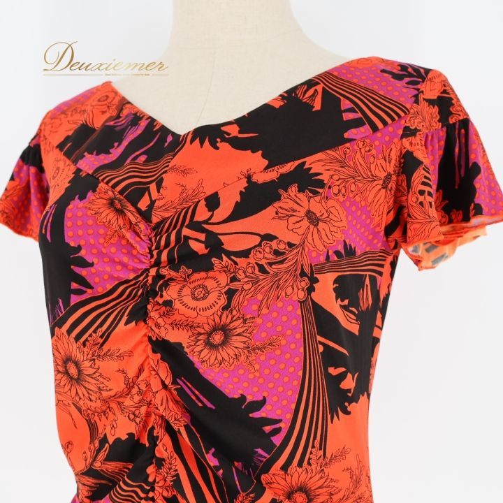 社交ダンスパーティ。ロイヤルダンスチャコットChacott上品なトップスドレス 社交ダンスパーティ。ロイヤルダンスチャコットChacott上品なトップス