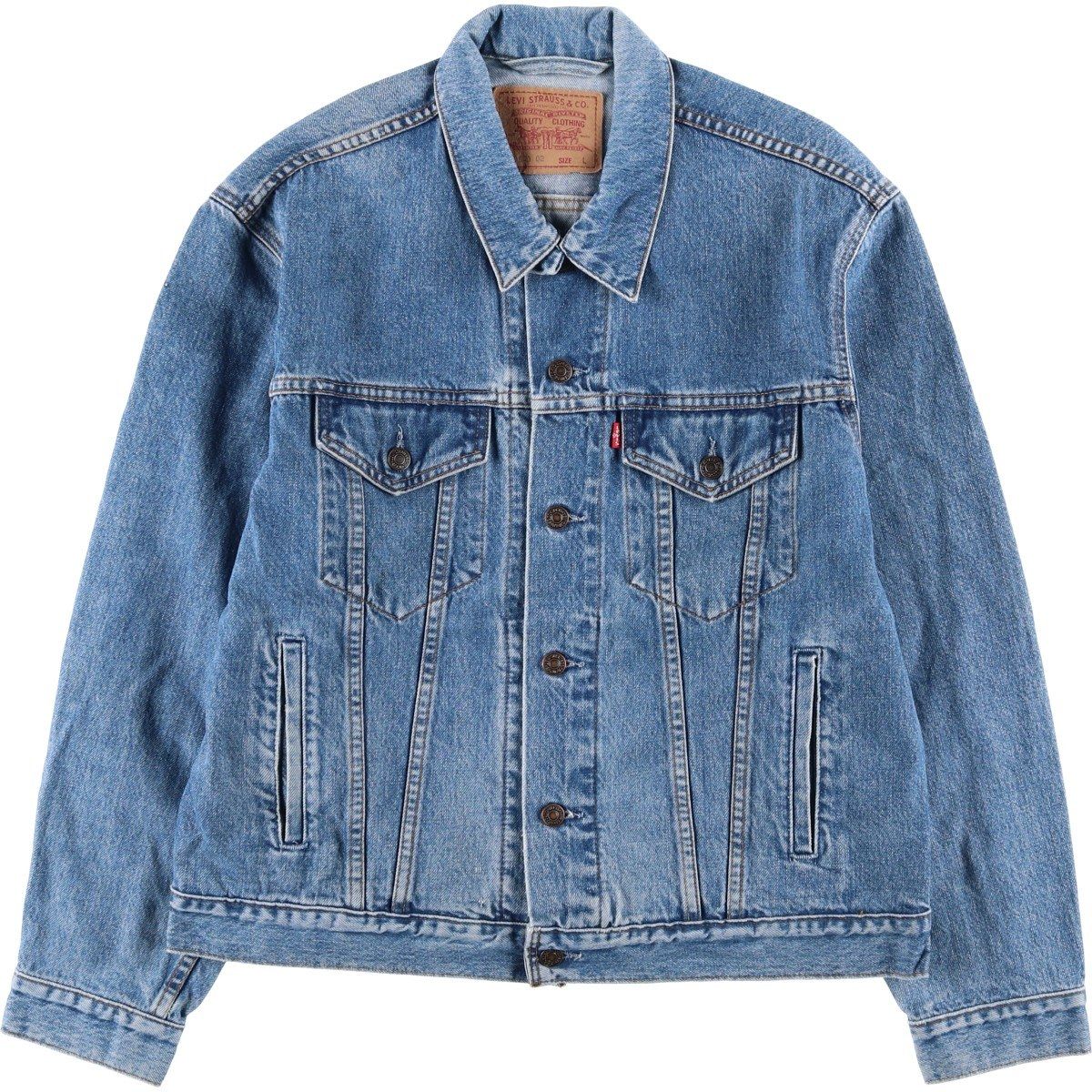 古着 90年代 リーバイス Levi s 70503-0216 デニムジャケット Gジャン メンズL相当 ヴィンテージ|eaa 482055