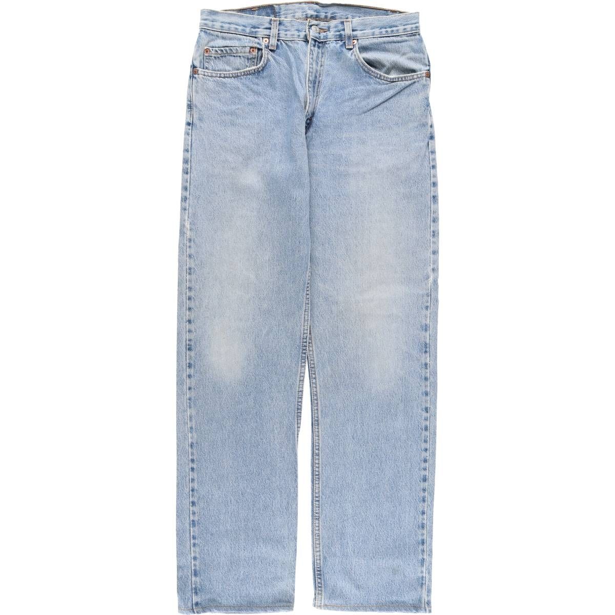 古着 00年代 リーバイス Levi s 505 REGULAR FIT テーパードデニムパンツ メンズw 32相当|eaa 419378