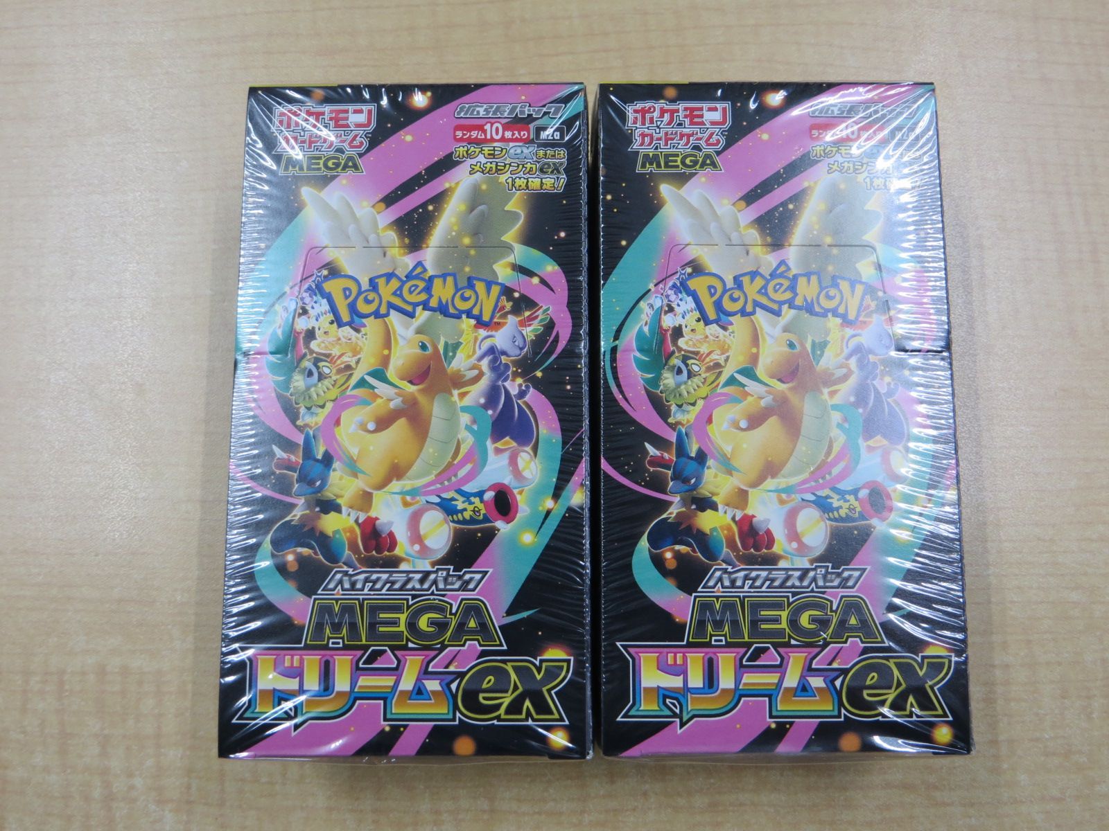 シュリンク付 ポケモンカードゲーム ハイクラスパック MEGA ドリームEX 2 BOXセット