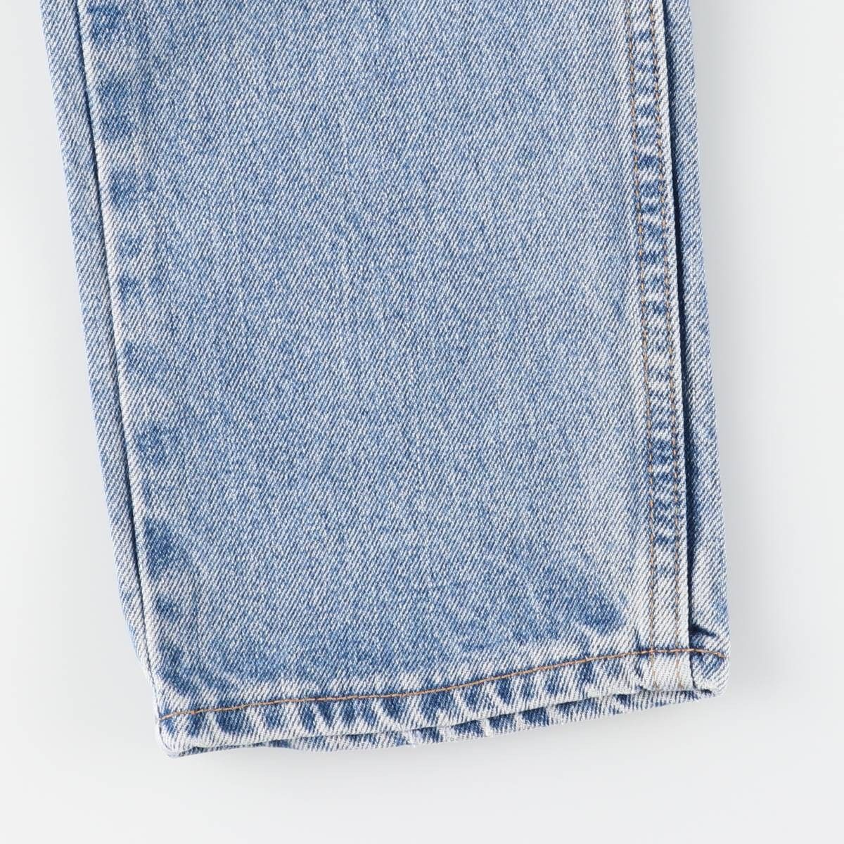 LEG テーパードデニムパンツ