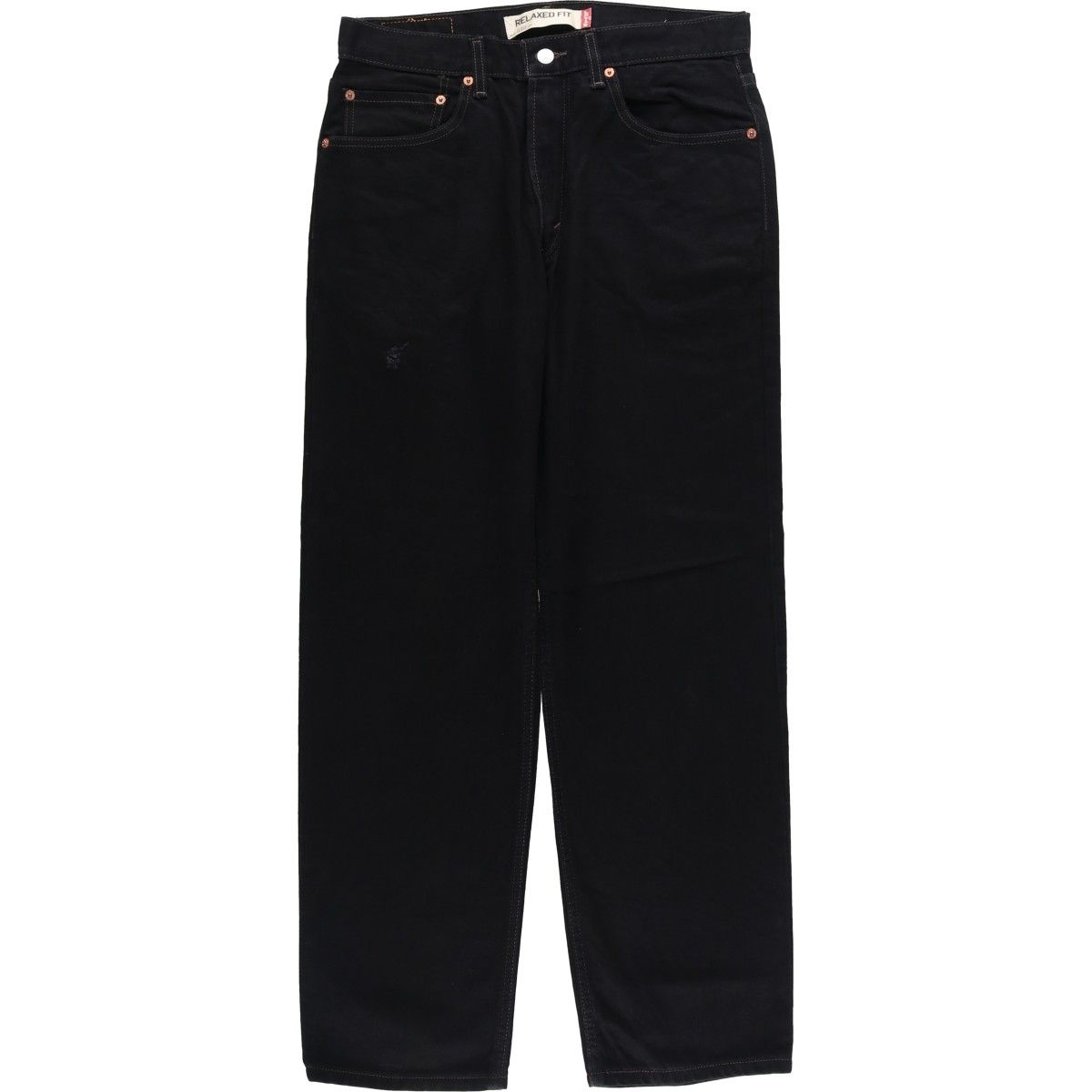 Levi’s リーバイス デニムパンツ メンズ 【古着】【中古】 古着 00年代 リーバイス Levi's 550 RELAXED FIT ブラックデニム