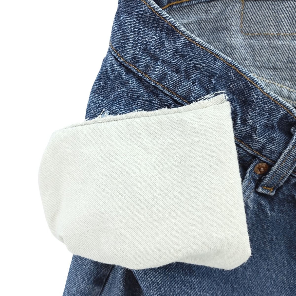 テーパードデニムパンツ メンズw