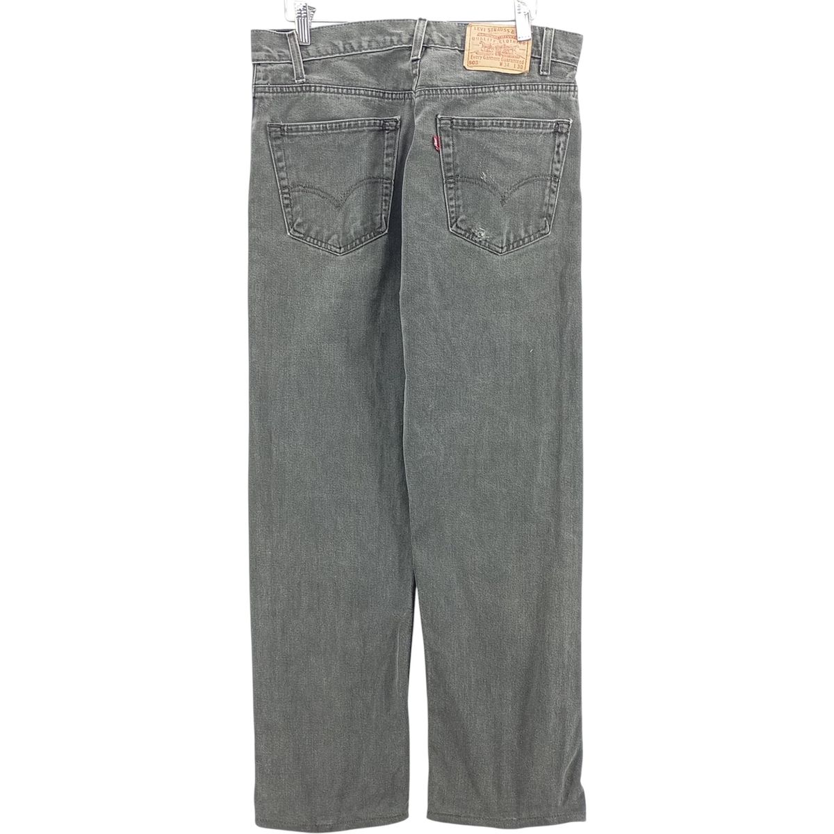 古着 リーバイス Levi's 505 REGULAR FIT ブラックデニム テーパード