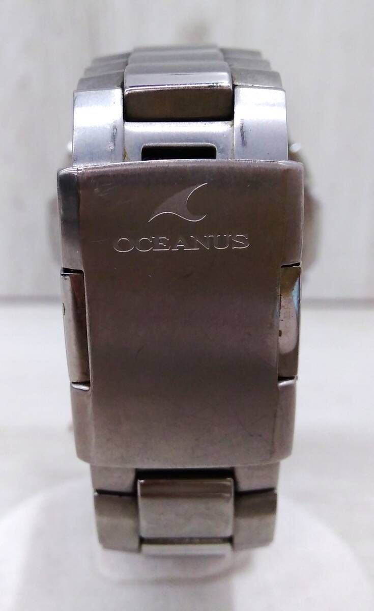 OCEANUS OCWN-1100 腕時計　ジャンク品 江戸切子 OCEANUS オシアナス20周年記念 世界限定1600本 OCW-S7000SG