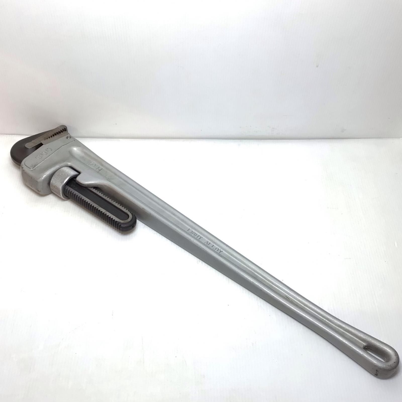 ΘΘ パイプレンチ 程度B 900 mm 使用感有 AP-900