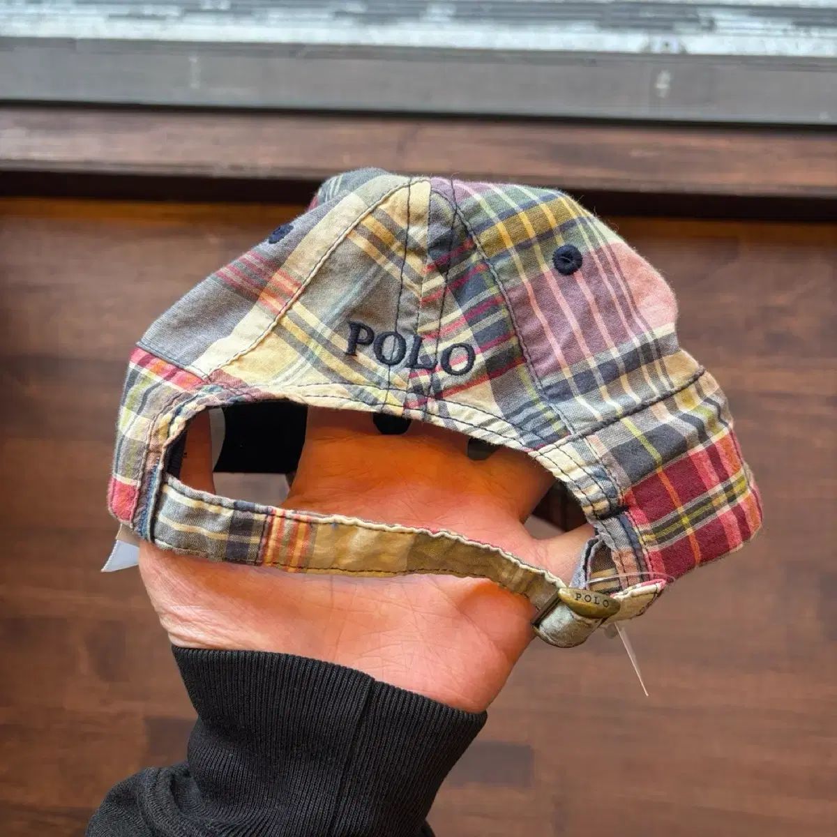 15797 - ポロラルフローレン パッチワーク マドラスチェック ベース