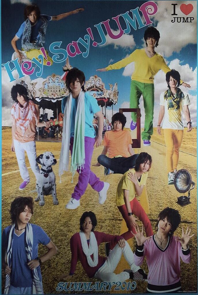 Hey!Say!JUMP 10年 SUMMARY 集合ポスター - メルカリ