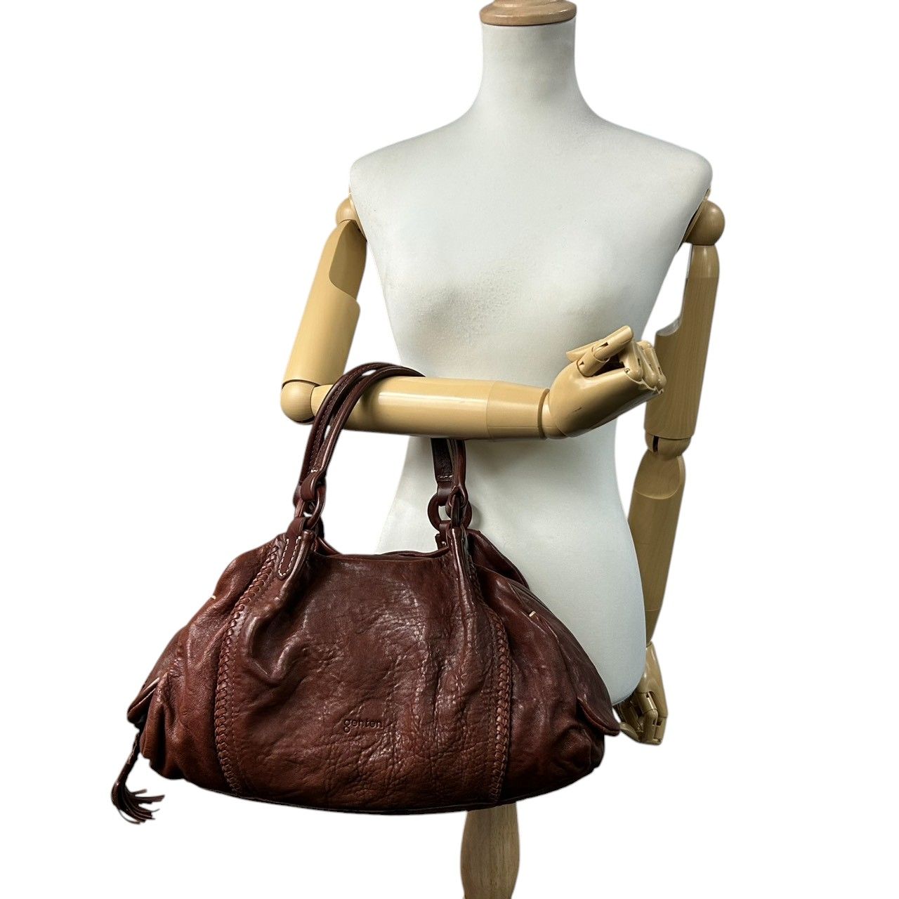 美品 ゲンテン genten ハンドバッグ トートバッグ ショルダーバッグ  