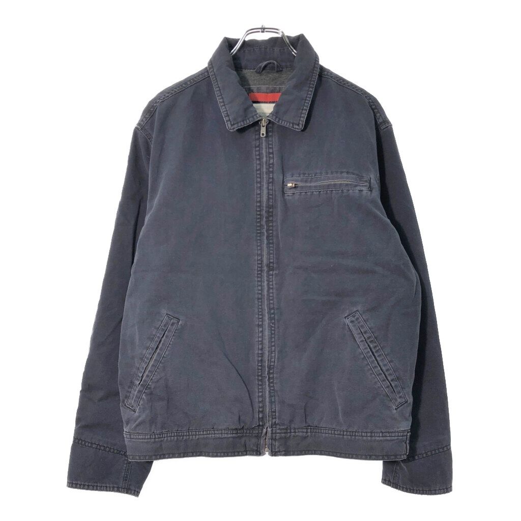 S ダックワークジャケット ネイビー メンズ 古着 X 1144