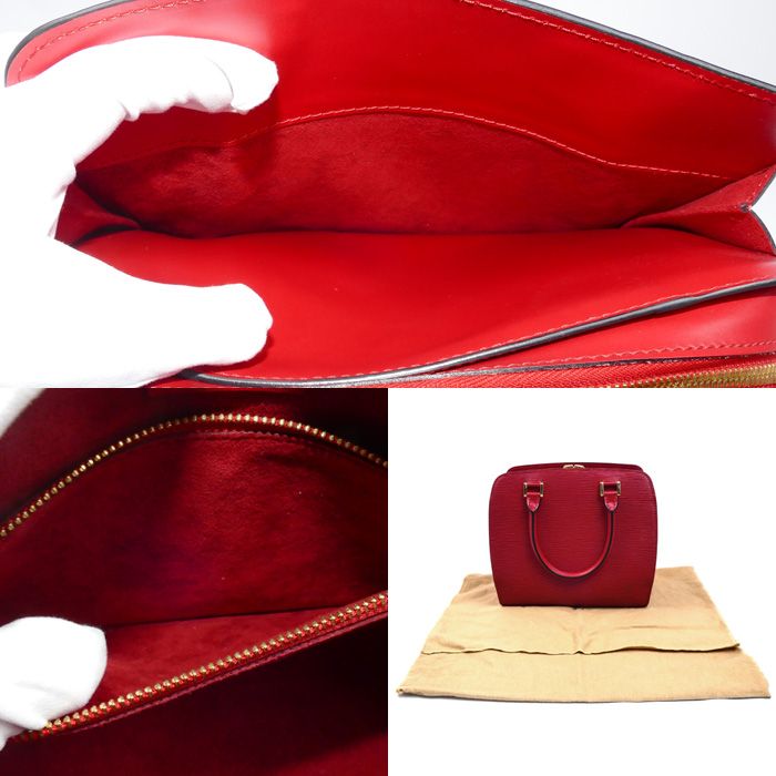LOUIS VUITTON ルイ・ヴィトン ポンヌフ ハンドバッグ エピ レッド