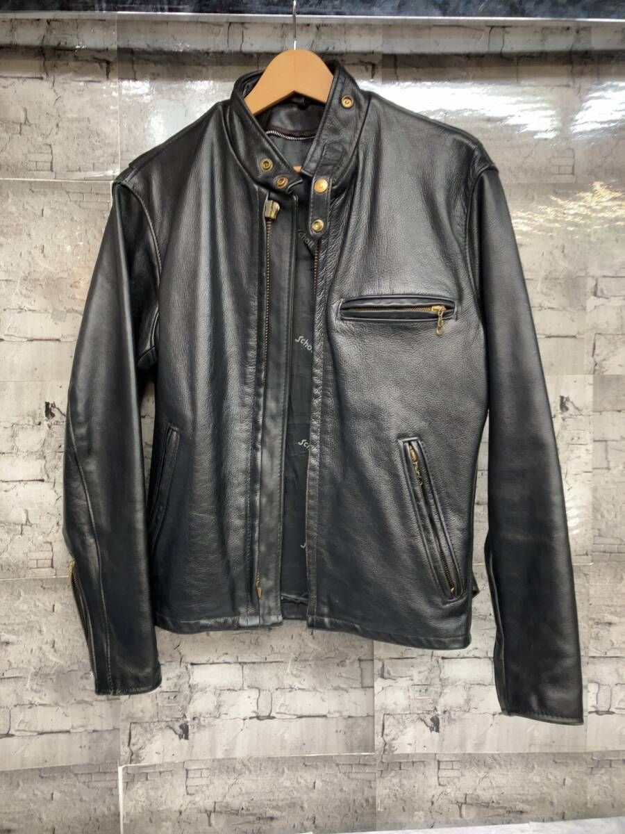 schott 641E サイズ34 Schott 641 シングルライダース 34サイズ