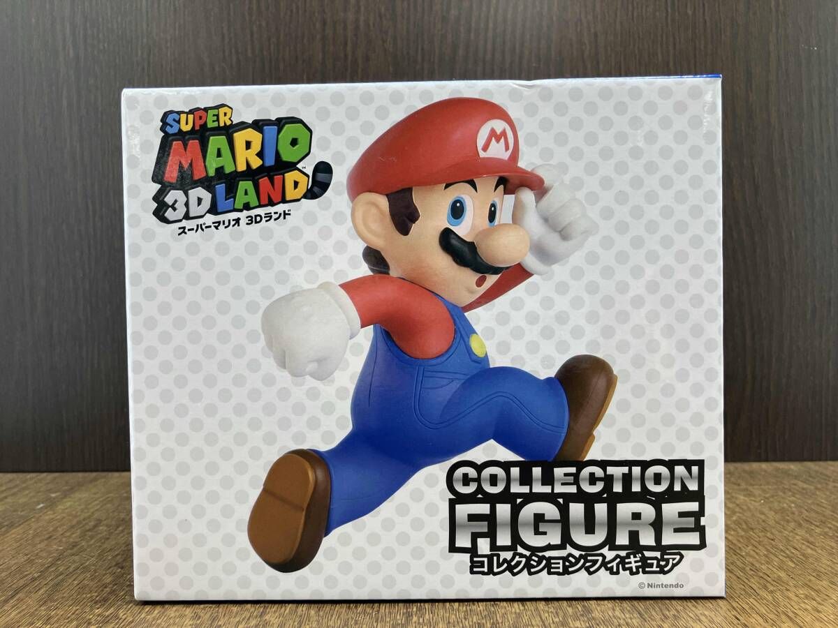 未開封品 日本オｰト玩具 マリオ コレクションフィギュア スｰパｰマリオ