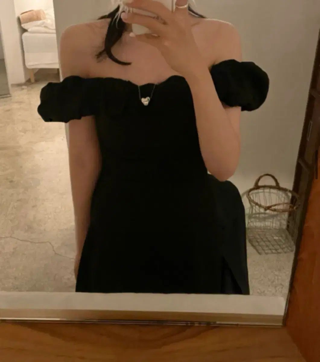 ウェディング撮影 ブラックドレス