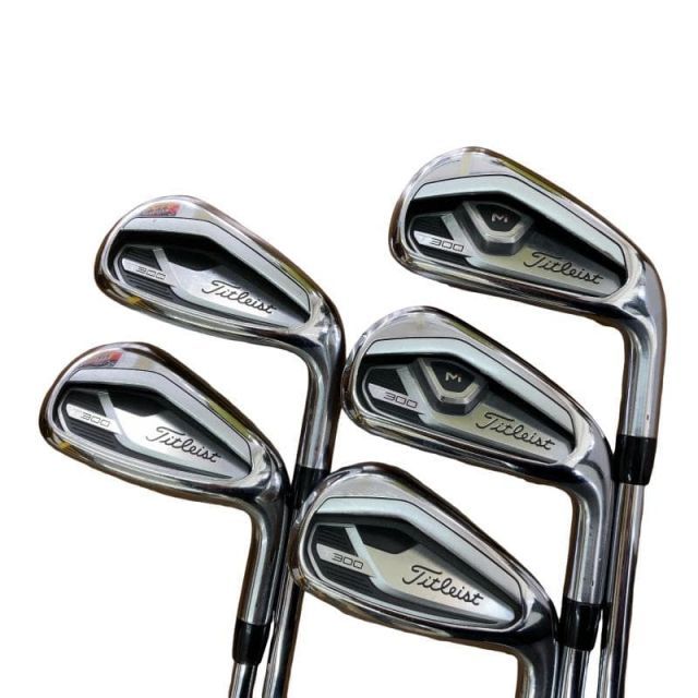 お買い得品！【中古ゴルフクラブ】(6本セット)タイトリスト T300 アイアン 2021 (日本仕様) NSプロ 880 AMC 5〜9.P【14日間返品OK】 中古】 タイトリスト Titleist T300(2021) 5S アイアンセット IR NS