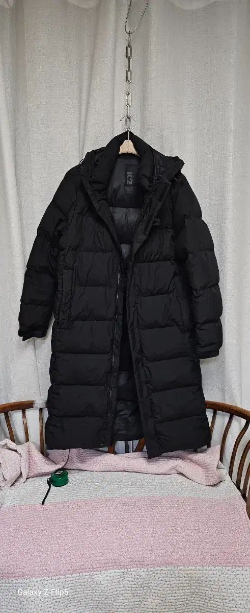 K 2 ダウンジャケット ロング丈 ブラック グースダウン レディース