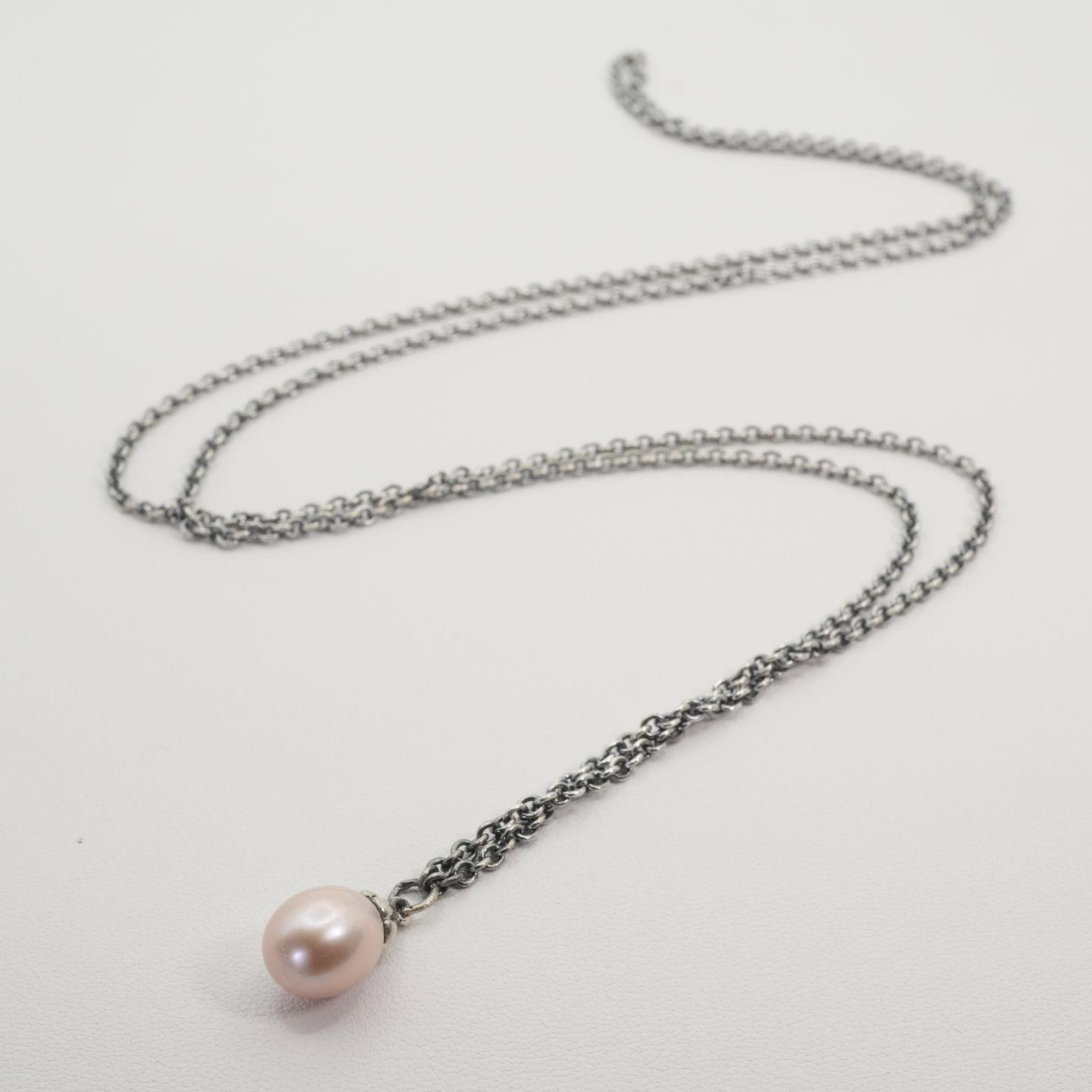 トロールビーズ パール ロング チェーン ネックレス/24-3577 - メルカリ