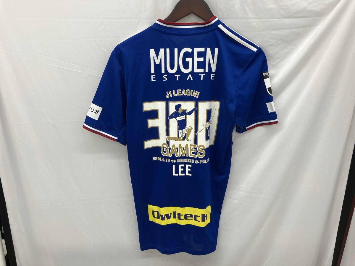 横浜F・マリノス 2019 サッカーユニフォーム 李忠成選手 300ゲーム記念