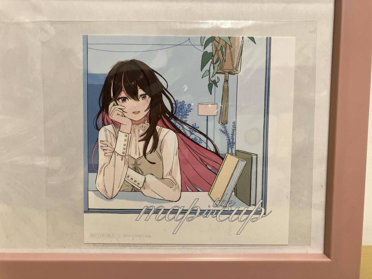 CDジャケット 当選品 VTuberグループ ホロライブ 所属 バーチャルシンガーAZKi アズキ Route If map in the cup