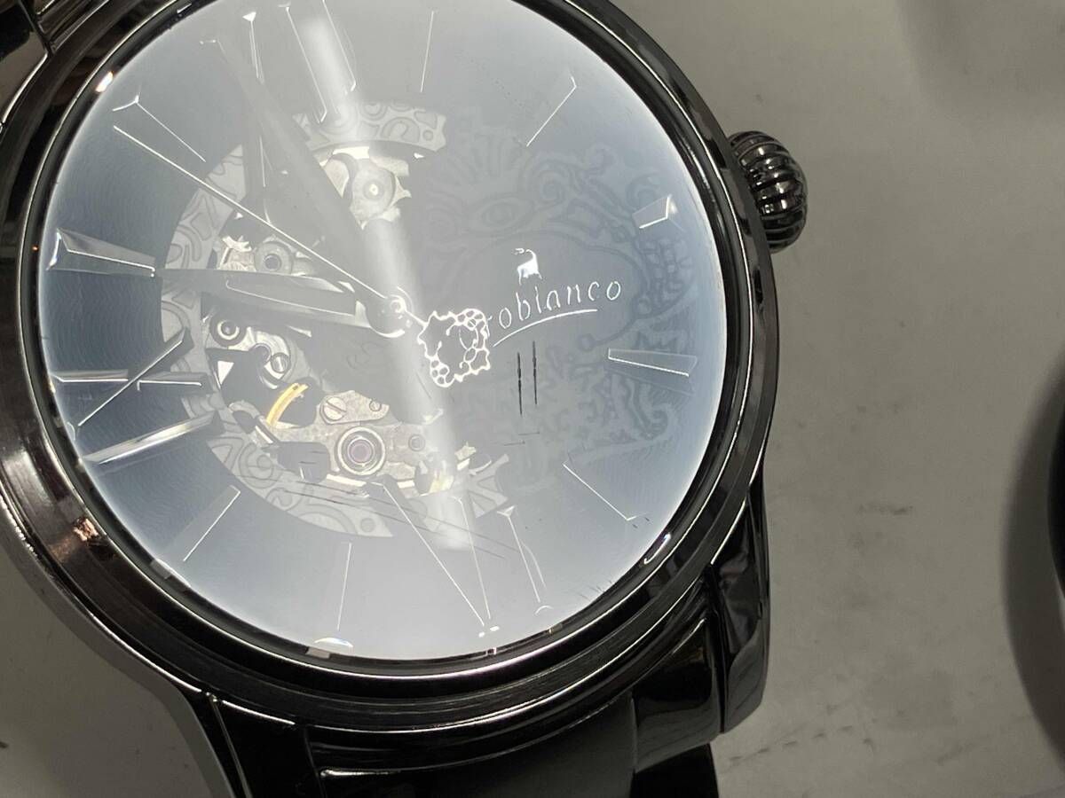 N*o様 オロビアンコ　腕時計 自動巻き スケルトン OR-0011N 美品 Orobianco オロビアンコ OR-0011N 自動巻き 裏スケルトン - メルカリ