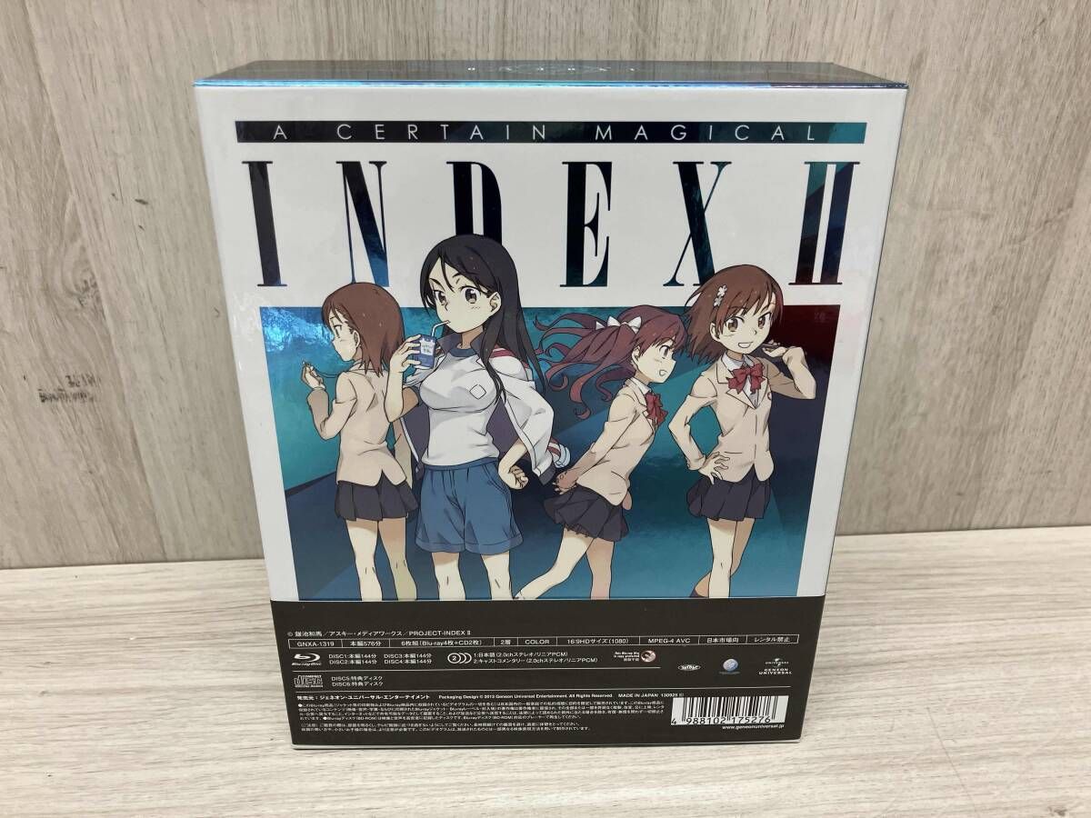 美品 とある魔術の禁書目録Ⅱ Blu-ray BOX(初回限定生産版)(Blu-ray 