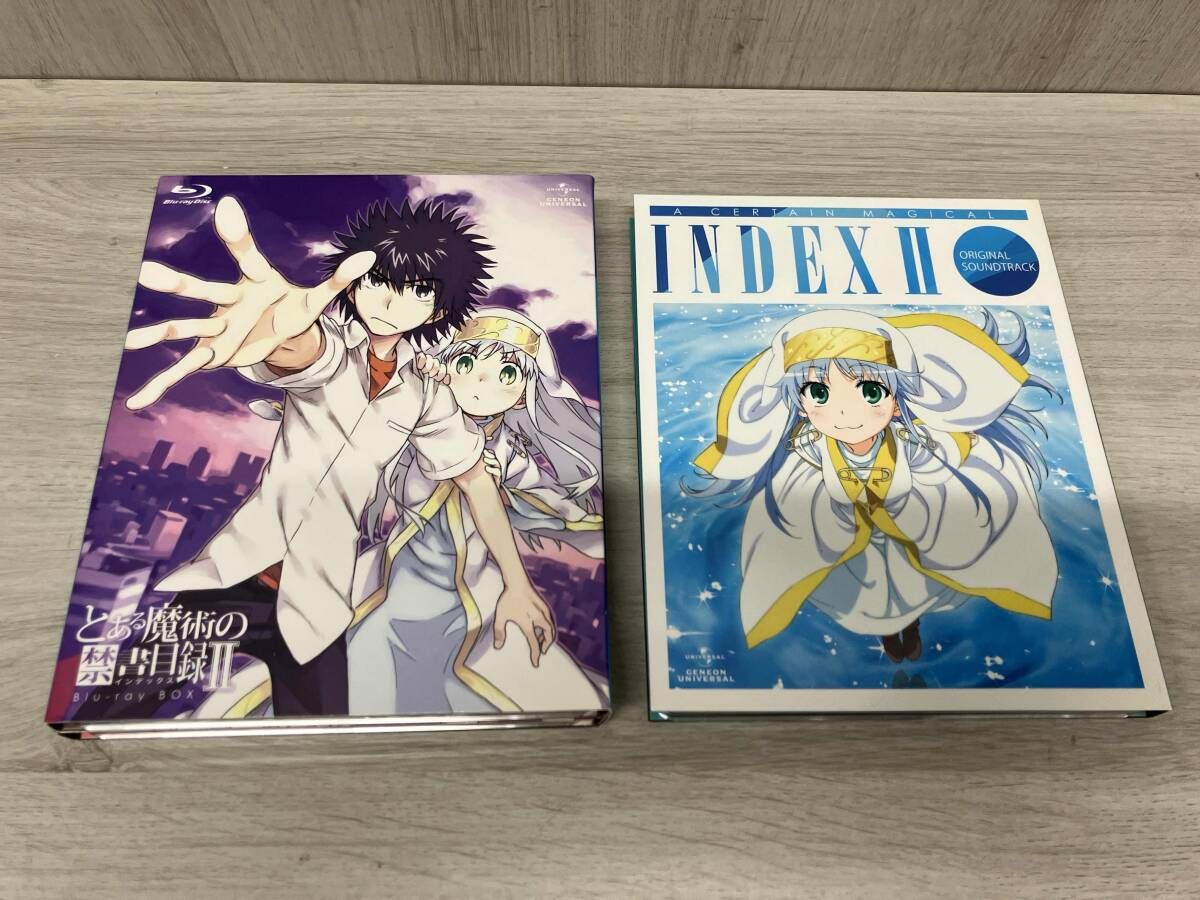 美品 とある魔術の禁書目録Ⅱ Blu-ray BOX(初回限定生産版)(Blu-ray 
