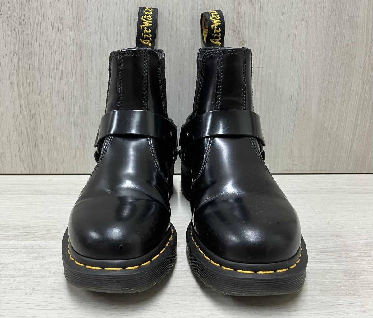 Dr.Martens サイズ表記6 WINCOX AW 006 黒 ブラック ショートブーツ ドクターマーチン