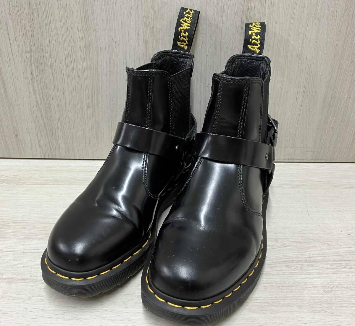 Dr.Martens サイズ表記6 WINCOX AW 006 黒 ブラック ショートブーツ ドクターマーチン