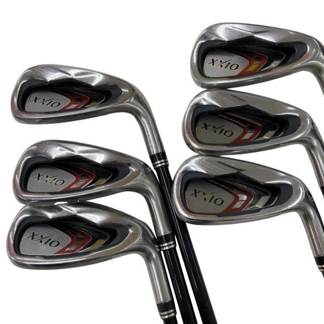 中古】 ダンロップ XXIO(2016) 6S(レッド) アイアンセット IR XXIO