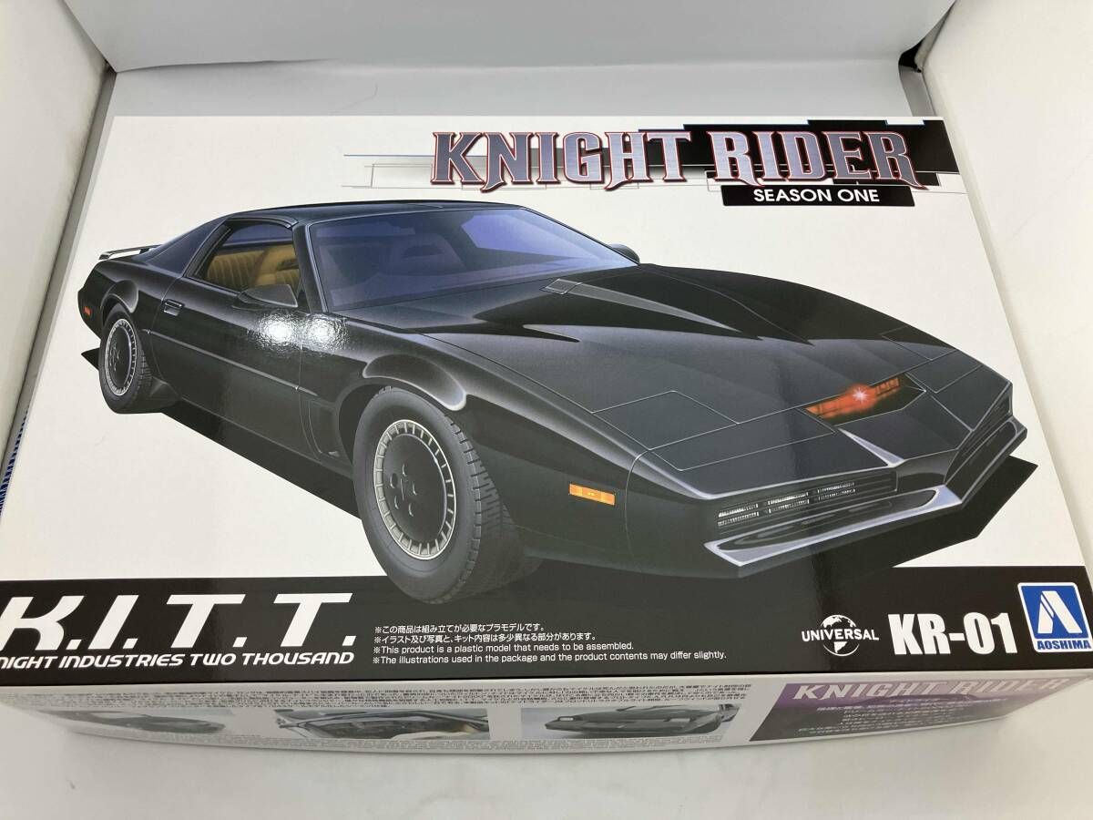 プラモデル アオシマ 1/24 ナイトライダｰ ナイト2000 K.I.T.T. シｰズン 