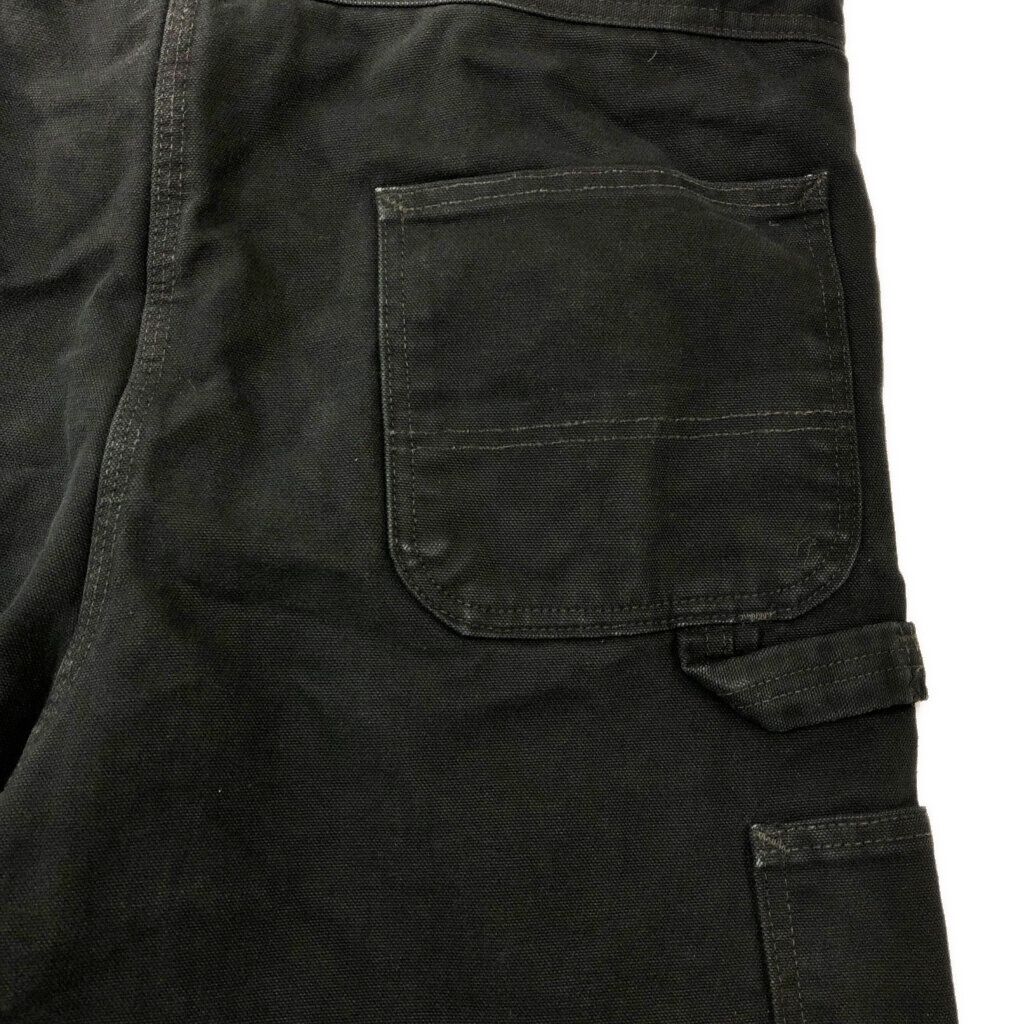 Carhartt カーハート ダック ダブルニー ビブオーバーオール ブラック
