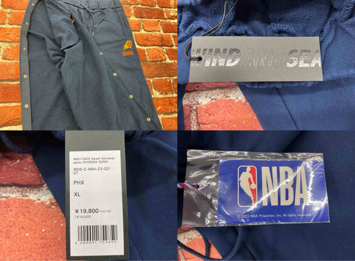 WINDANDSEA/ウィンダンシー NBA PHOENIX SUNS スウェットパンツ 