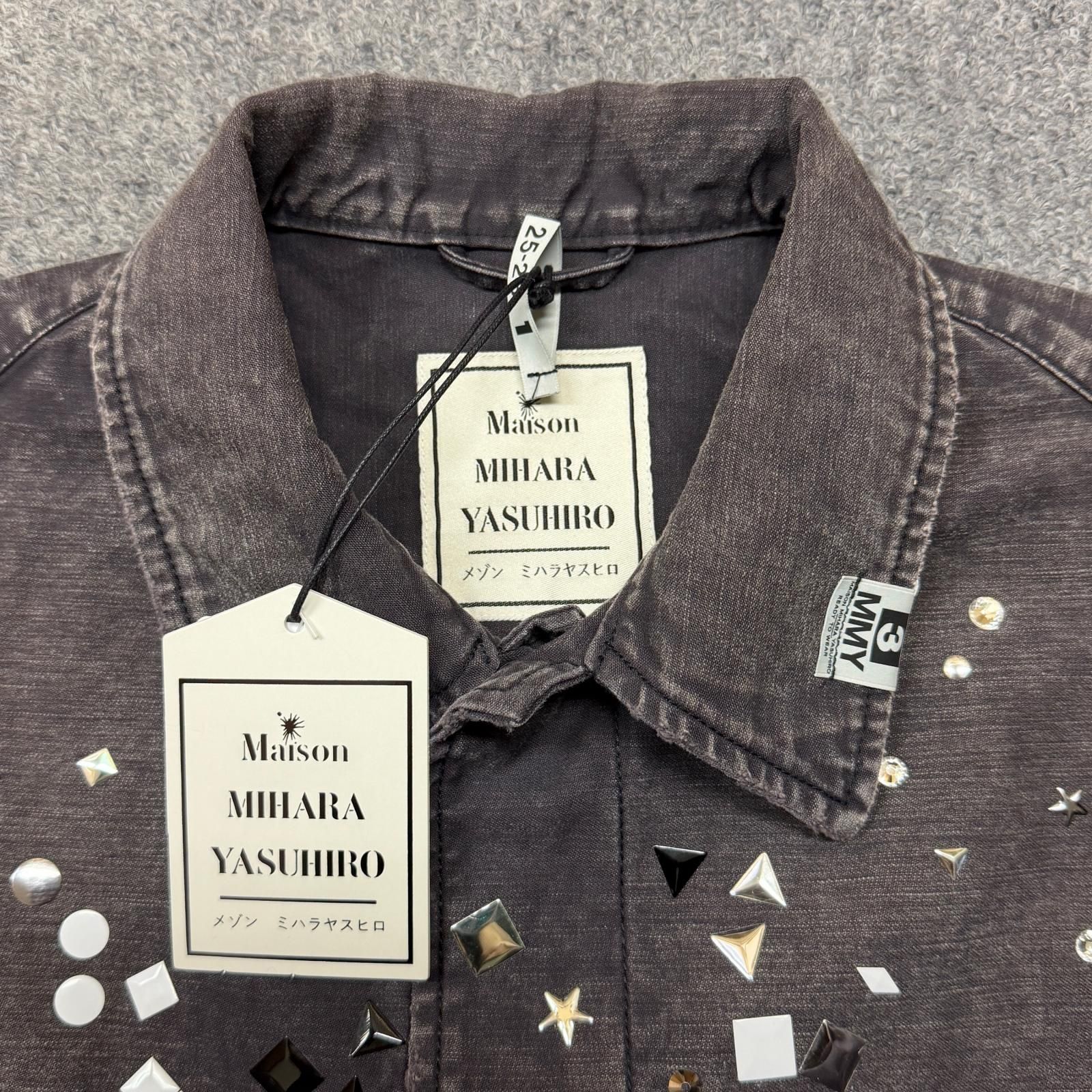 参考上代91300円 未使用 MIHARA YASUHIRO 25AW Embellished Military